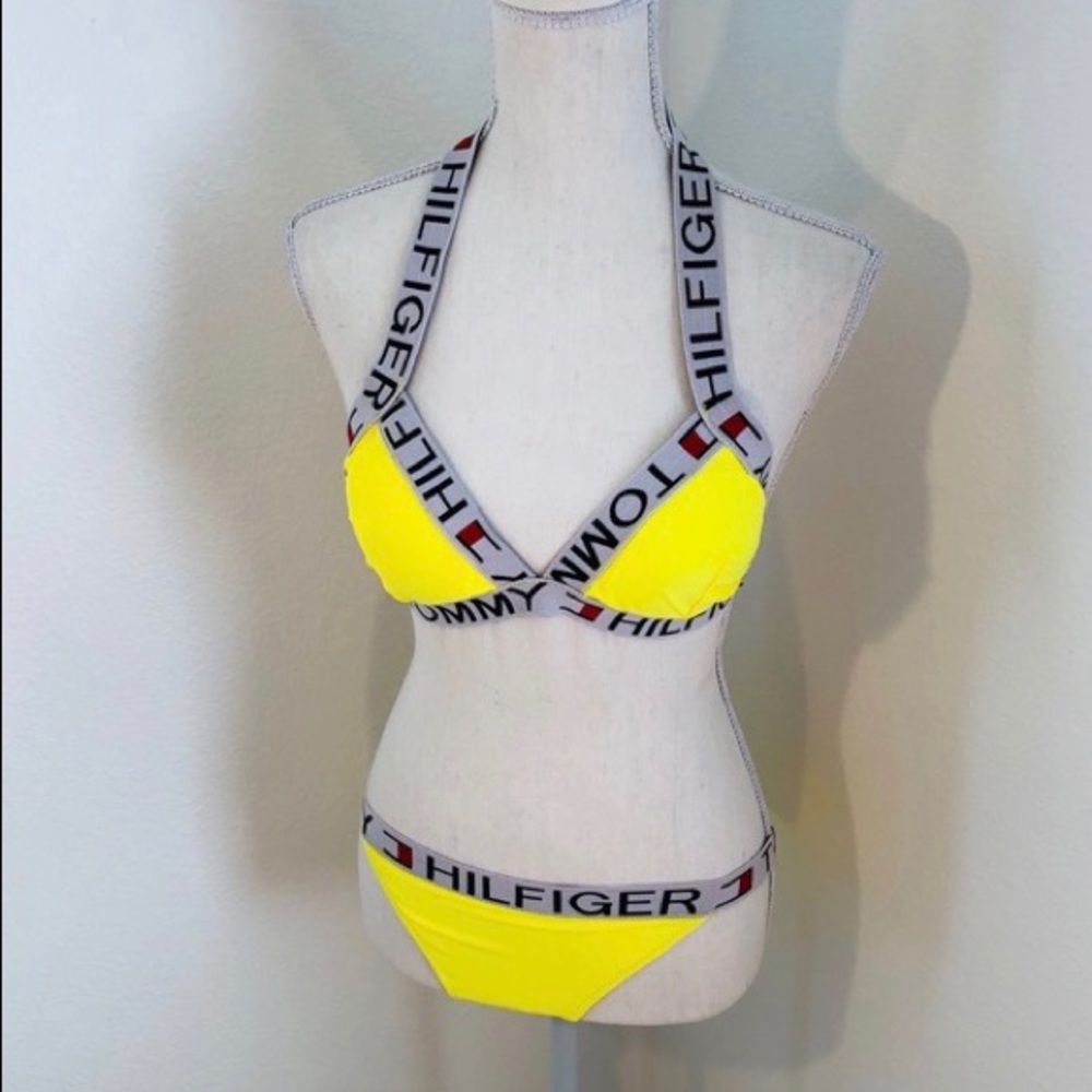 Tommy Hilfiger Yellow Bikini Brand New